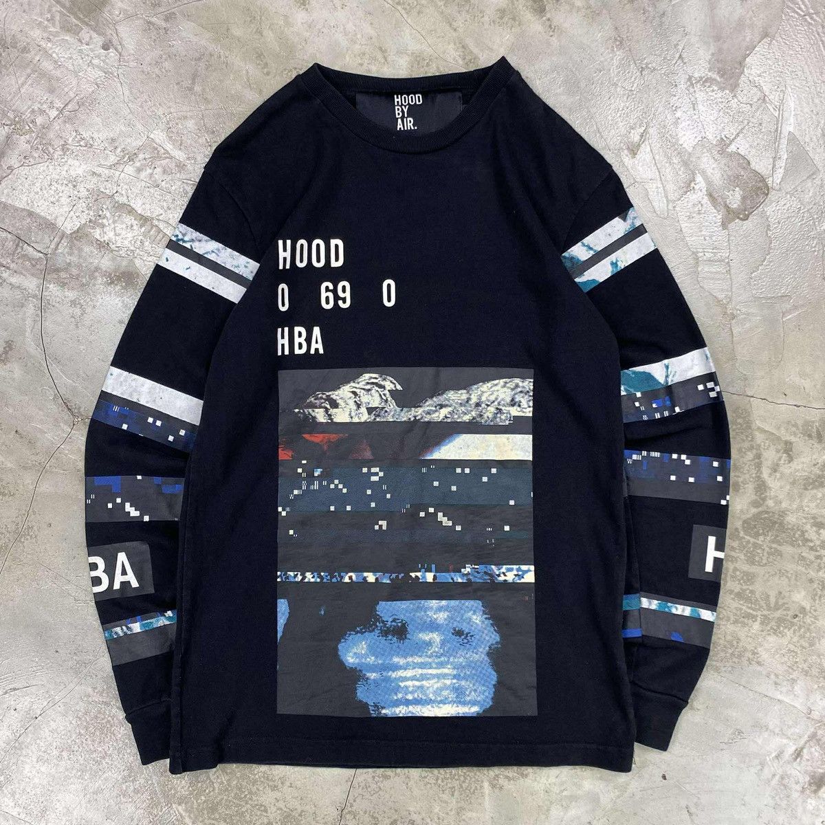 Hood By Air 2015FW “Pixelate” Long-sleeve T-shirt Size US XS / EU 42 / 0 - 1 Thumbnail