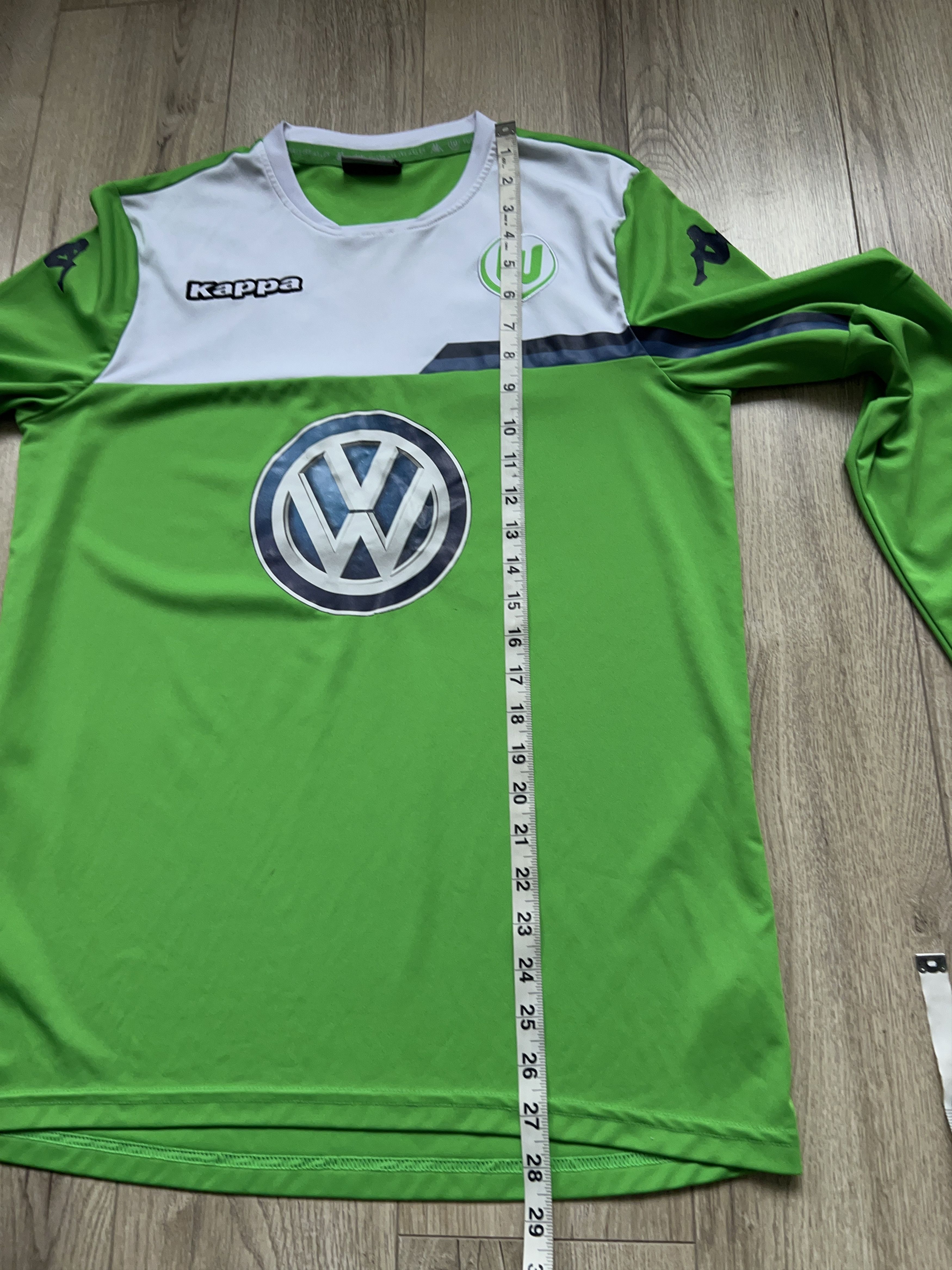 Kappa Kappa Vfl Wolfsburg Long Sleeve 2015 2016 Jersey Shirt Size US M / EU 48-50 / 2 - 9 Thumbnail