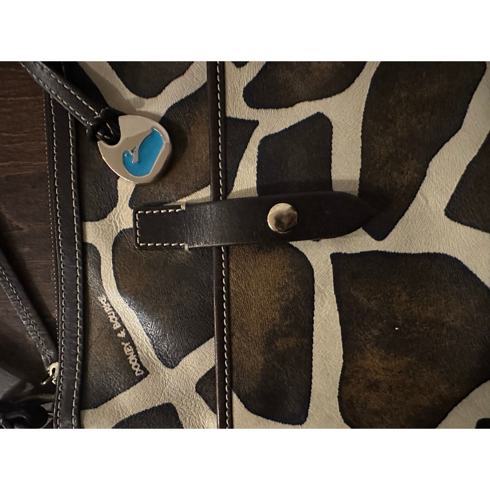 Dooney & Bourke Dooney & Bourke brown leather giraffe crossbody bag Size ONE SIZE - 2 Thumbnail