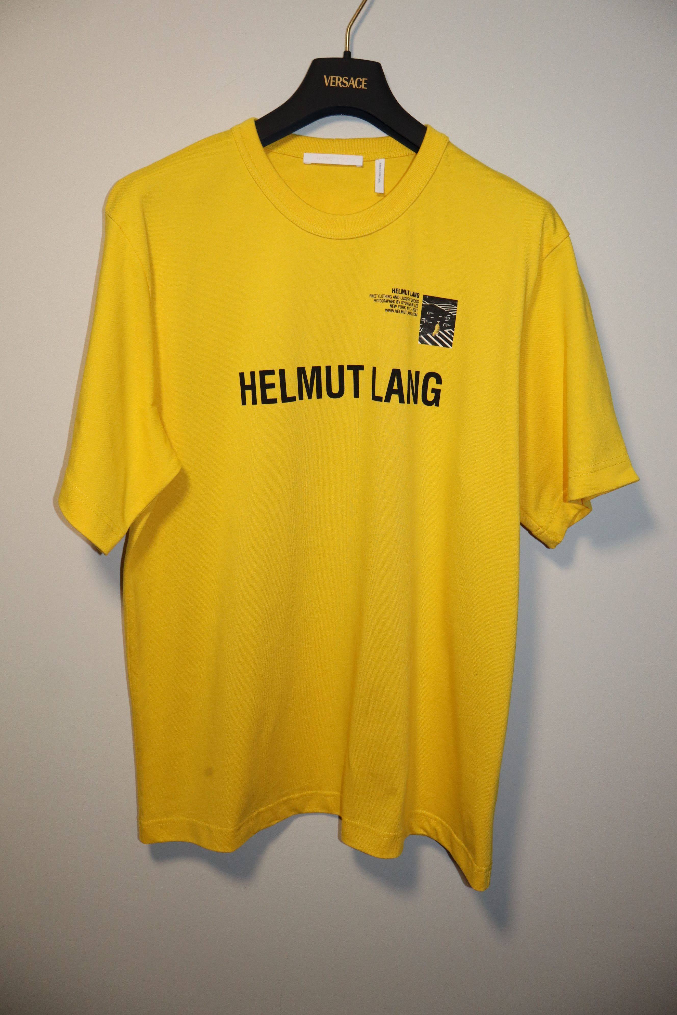 Helmut Lang NYC logo tshirt Size US L / EU 52-54 / 3 - 1 Thumbnail