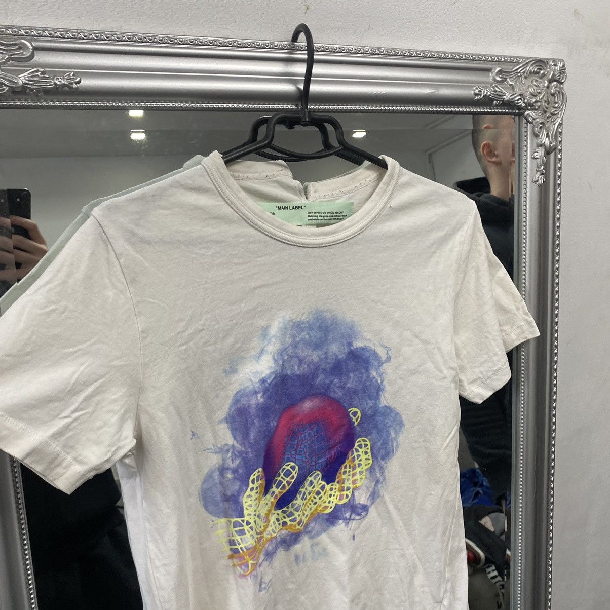 Off-White Off-White T-Shirt World Hand Size US XS / EU 42 / 0 - 4 Thumbnail