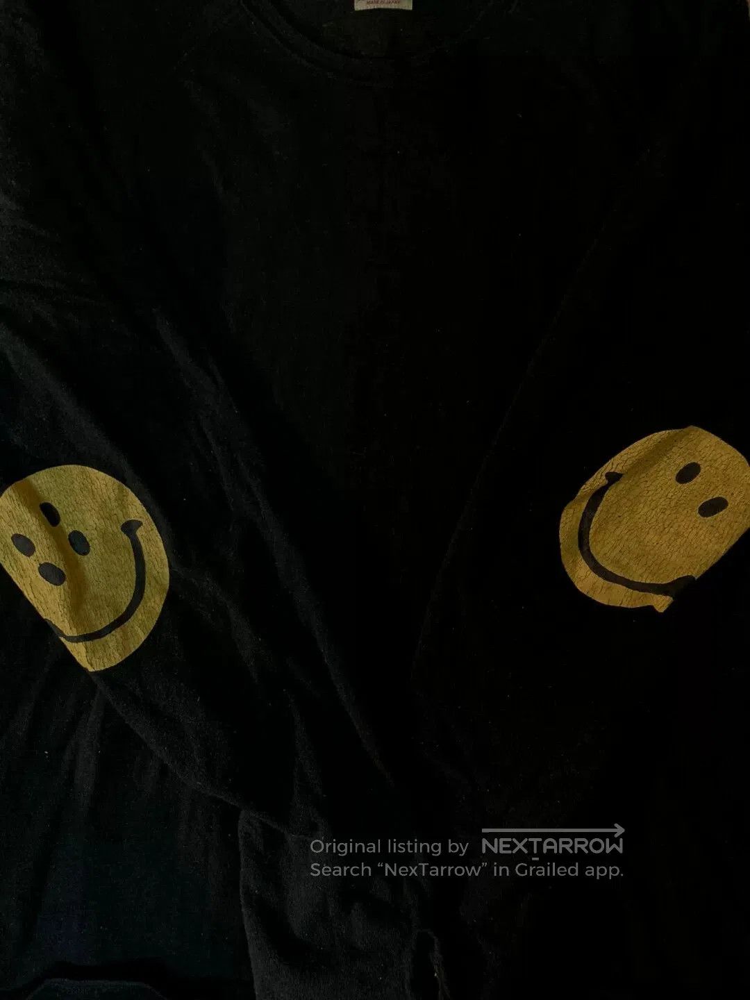 Kapital KAPITAL Smiley Long Sleeve Tee. Size US XL / EU 56 / 4 - 1 Thumbnail