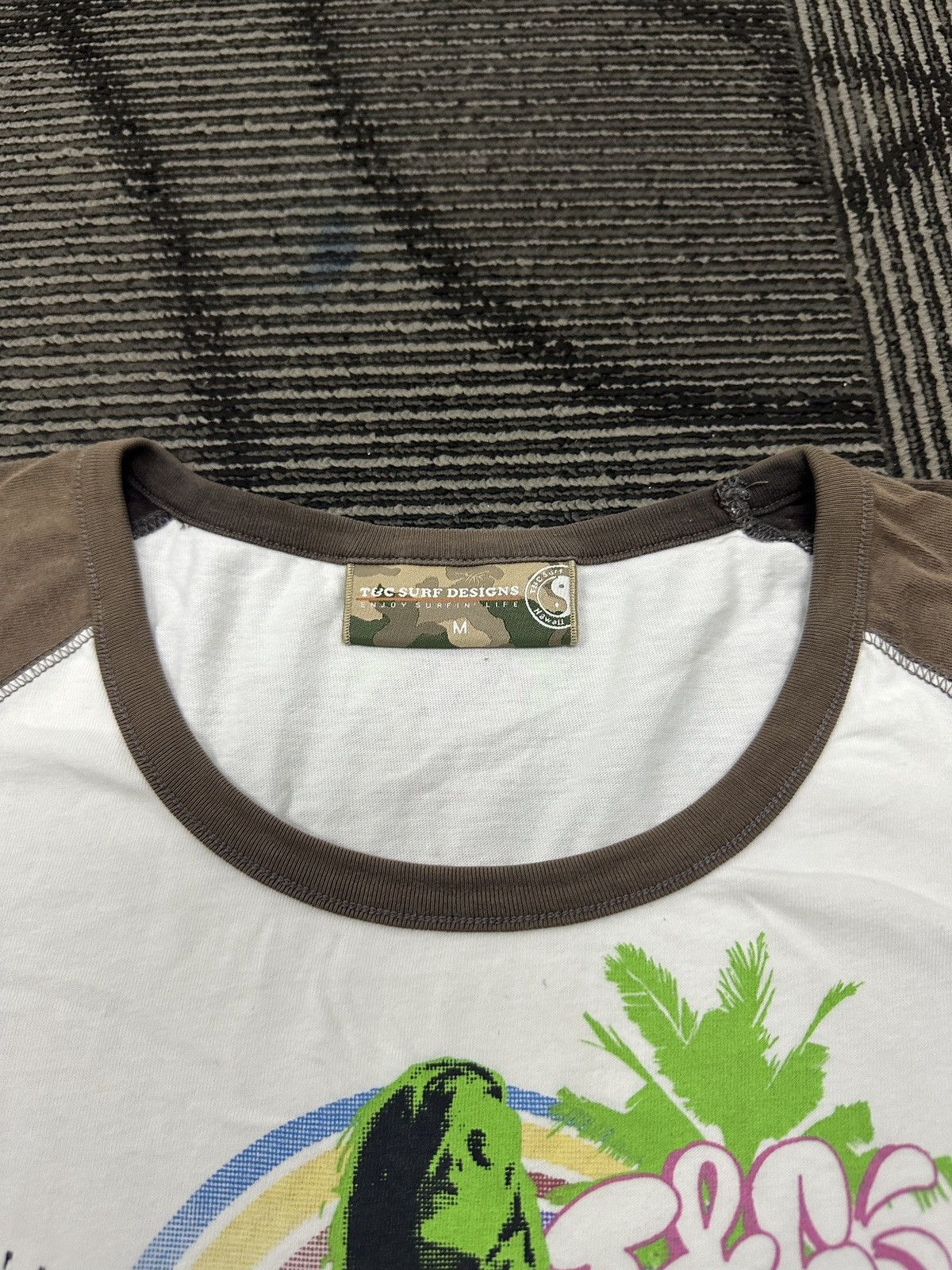 Hysteric Glamour Faded T&C Surf Rock On! Tshirt Size US M / EU 48-50 / 2 - 3 Thumbnail
