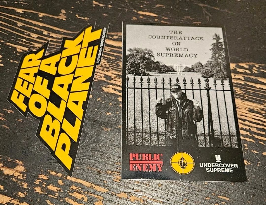 Supreme Supreme x Undercover x Public Enemy Stickers From SS18 Size ONE SIZE - 1 Thumbnail