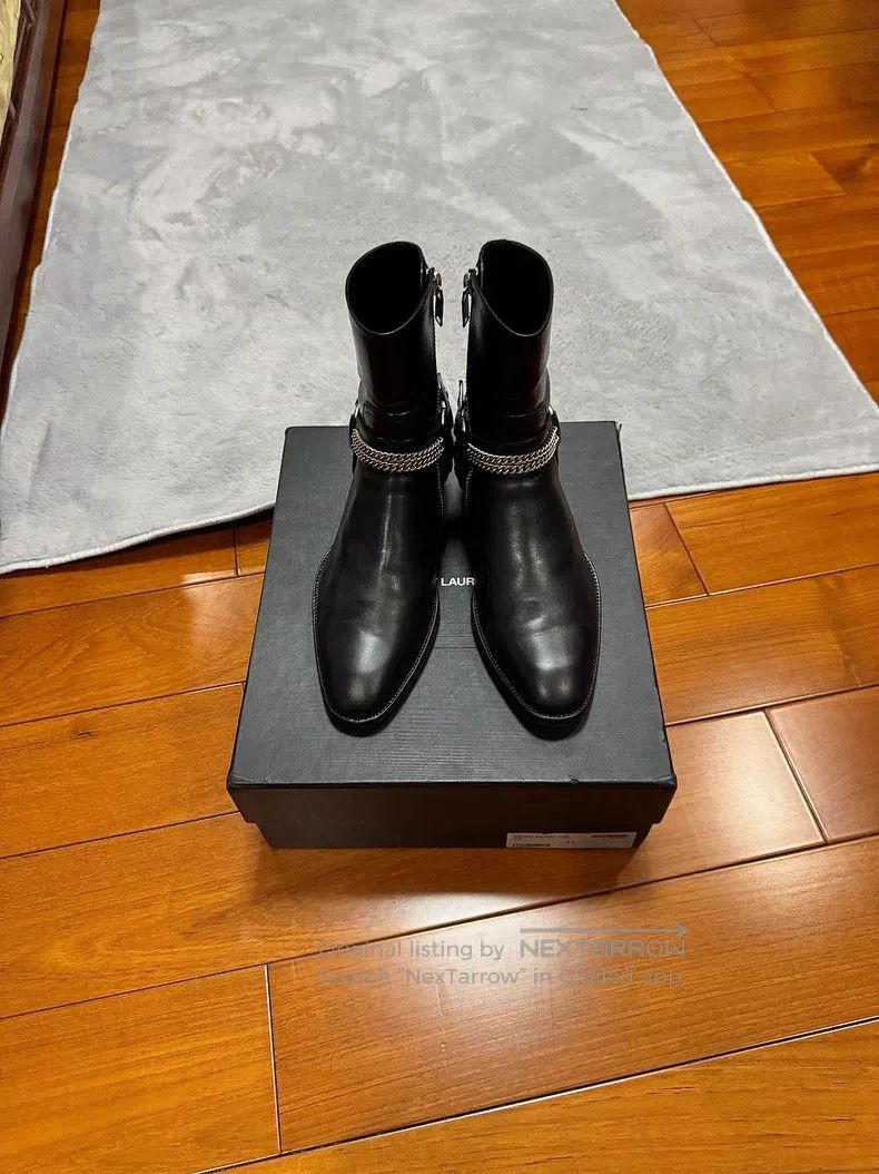Saint Laurent Paris Saint Laurent Paris Classic Boots Size US 7 / EU 40 - 2 Thumbnail
