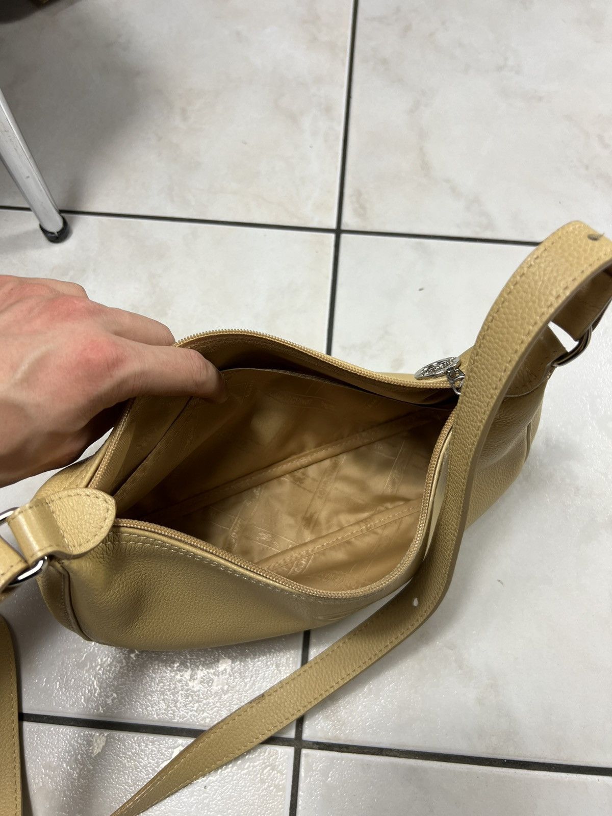 Longchamp Vintage Longchamp classic leather crossbody bag luxury logo Size ONE SIZE - 18 Thumbnail