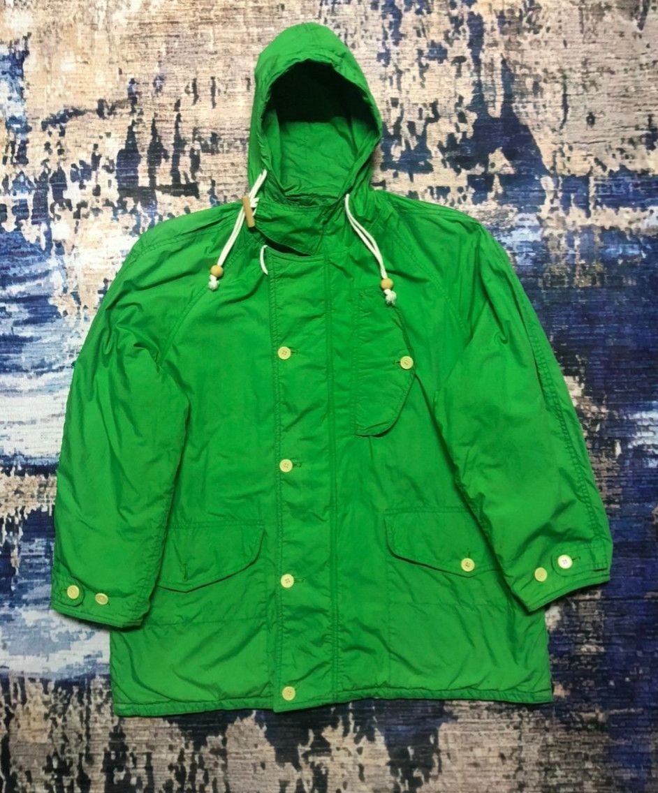 Nigel Cabourn Nigel Cabourn Green Jacket Hoodie Size US M / EU 48-50 / 2 - 1 Thumbnail