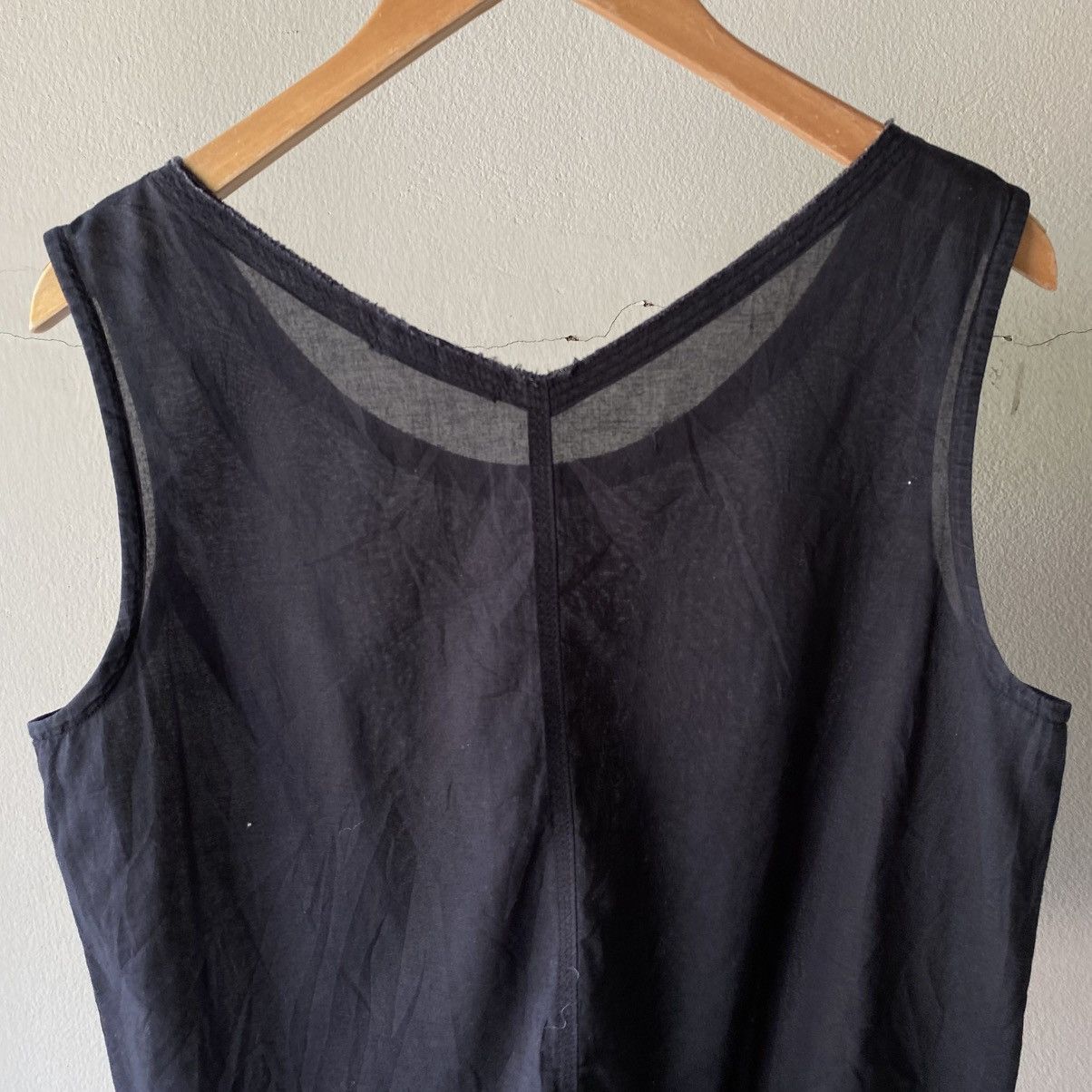Zucca ZUCCA Black Sleeveless Blouse Size M / US 6-8 / IT 42-44 - 16 Thumbnail