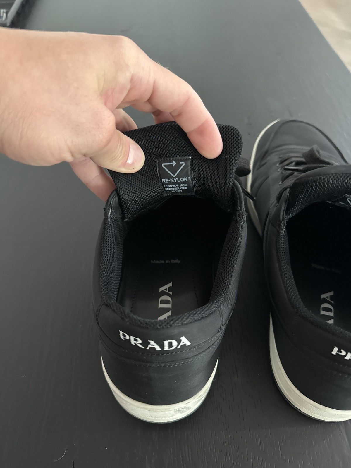 Prada Prada Men’s Nylon Sneakers Size US 10.5 / EU 43-44 - 5 Thumbnail