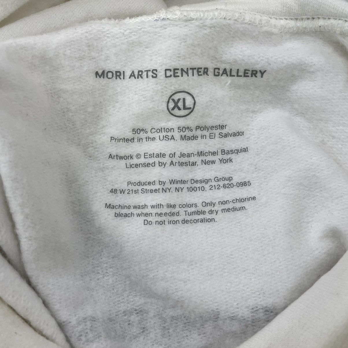 Jean-Michel Basquiat Jean-Michel Basquiat Exhebition Hoodie Size US XL / EU 56 / 4 - 6 Thumbnail