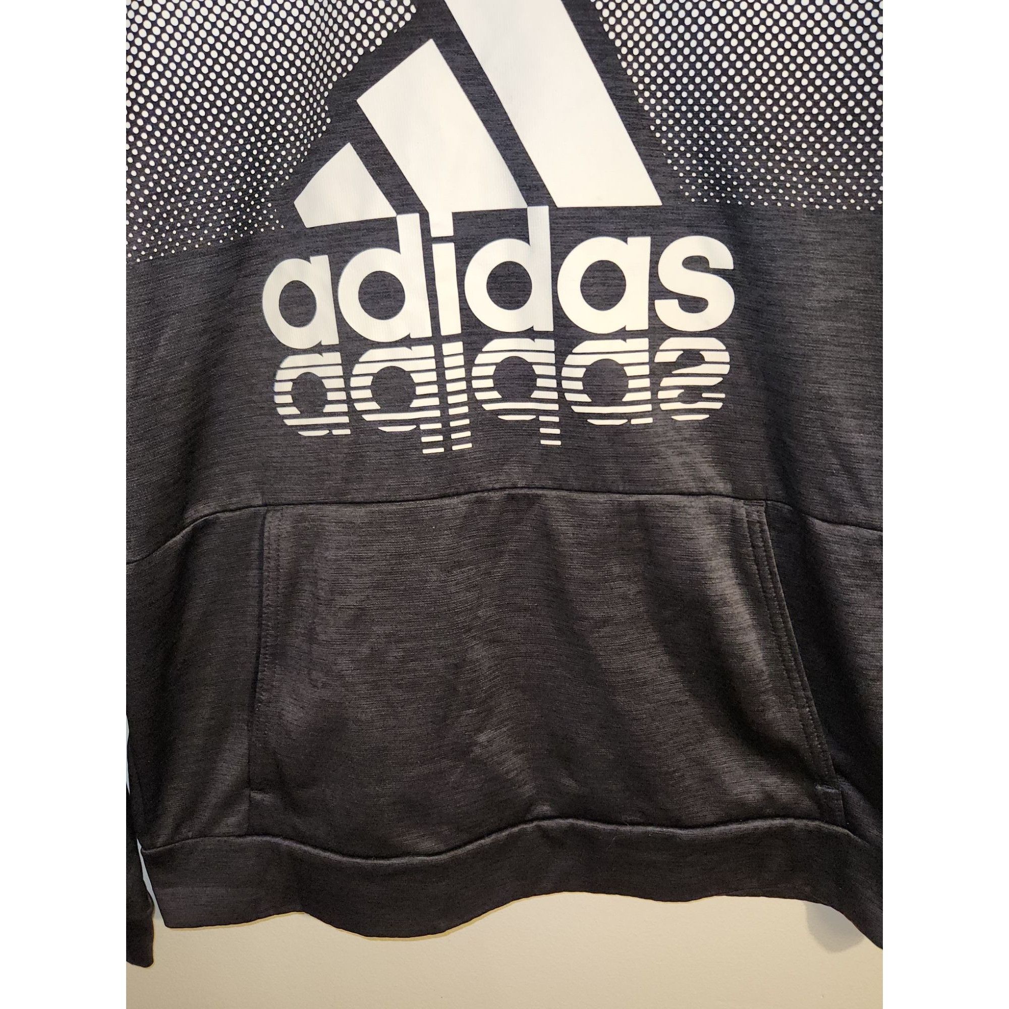 Adidas Adidas Pullover Hoodie Boys XL Women's S (18-20) Black Fade Size S / US 4 / IT 40 - 10 Thumbnail