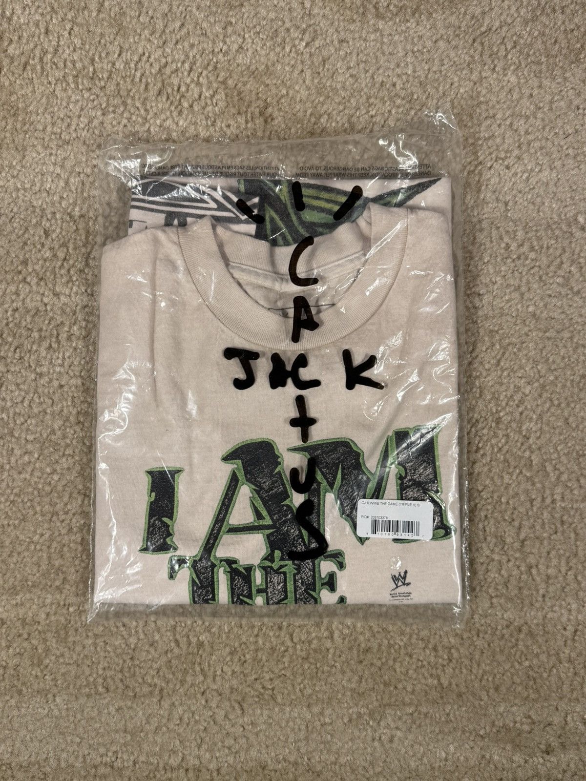 Travis Scott Cactus Jack By Travis Scott x WWE The Game T-Shirt Triple H Size US S / EU 44-46 / 1 - 4 Thumbnail