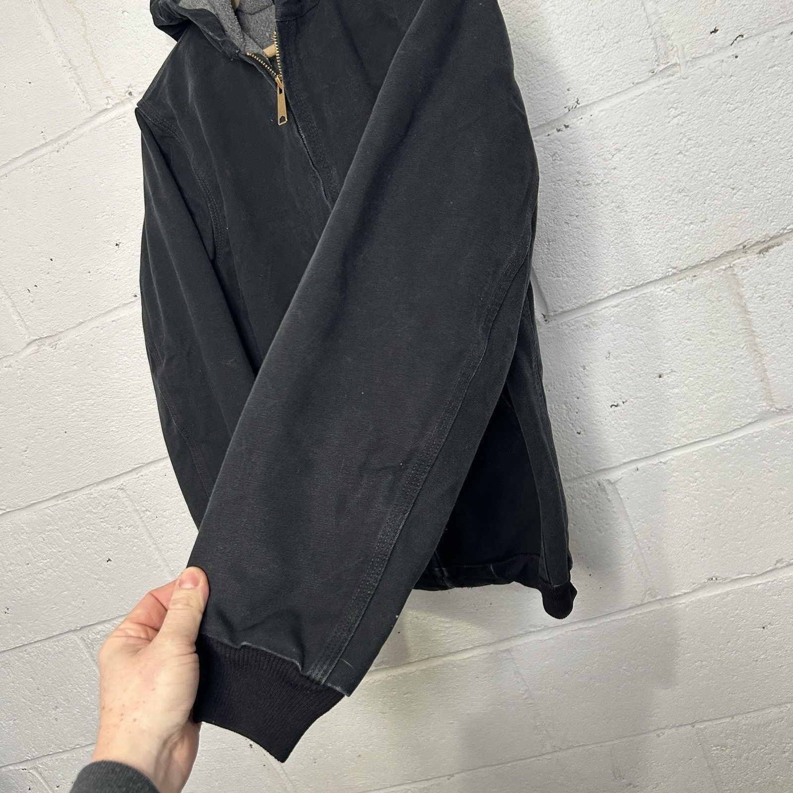 Carhartt Vintage Carhartt Fleece-Lined Hooded Active Jacket “Black” Size S / US 4 / IT 40 - 5 Thumbnail