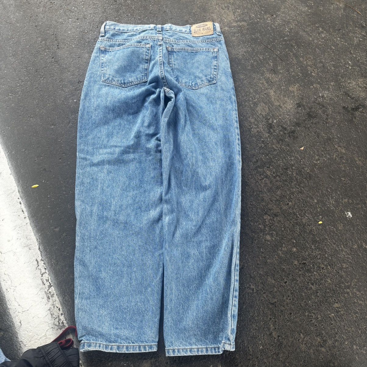 Old Navy Vintage 1990s Old Navy Baggy Lightwash Denim Jeans Size US 33 - 1 Thumbnail