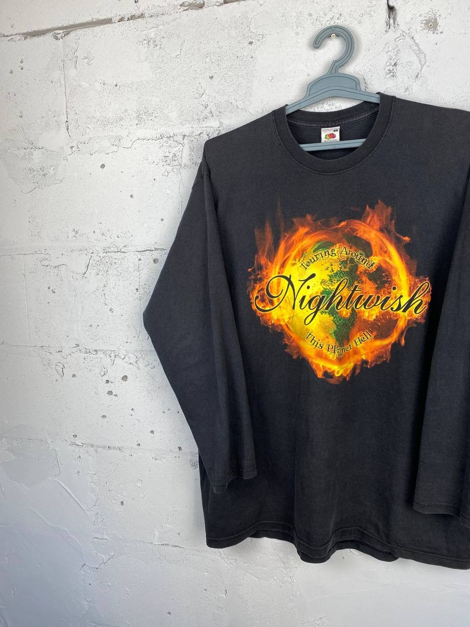 Band Tees × Vintage Nightwish Hardcore Metal vintage longsleeve t-shirt 2000 Size US XL / EU 56 / 4 - 2 Thumbnail