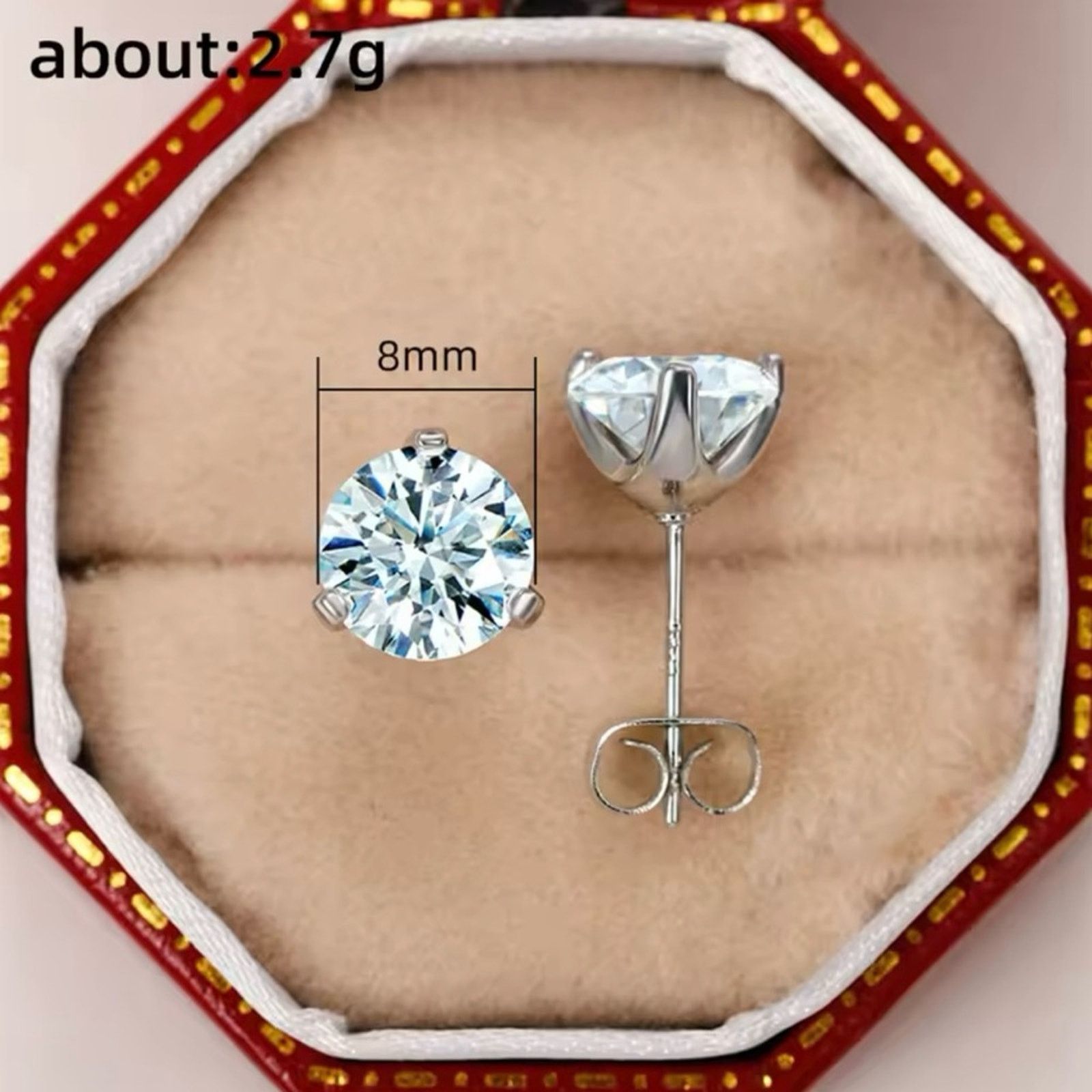 Other Gorgeous CZ Stud Earrings for Women Size ONE SIZE - 6 Thumbnail