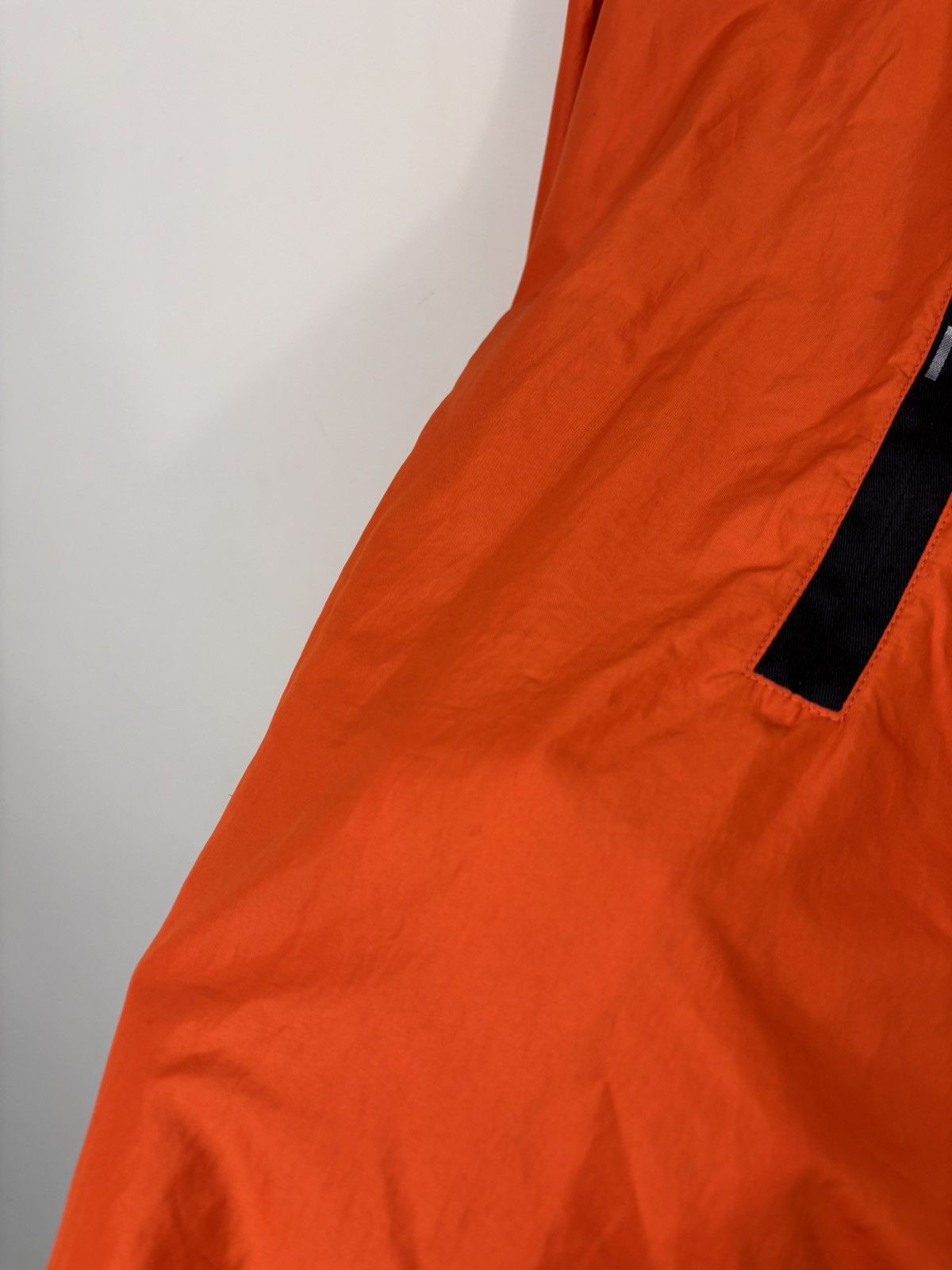 Nike Vintage 1990s Nike Y2K Orange Half Zip Windbreaker Jacket Size US M / EU 48-50 / 2 - 10 Thumbnail
