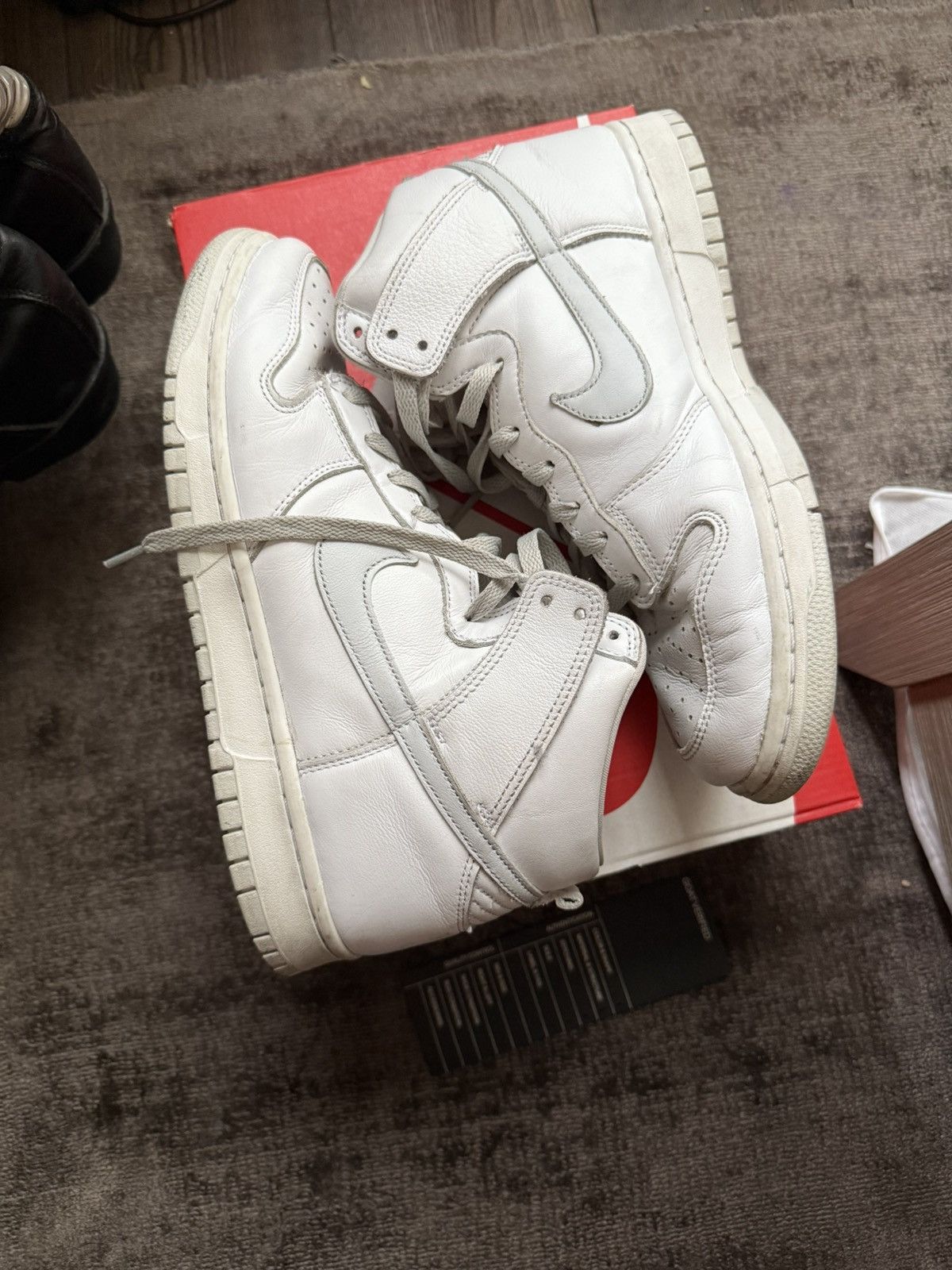 Nike Nike Dunk High SP Pure Platinum Size US 10 / EU 43 - 1 Thumbnail