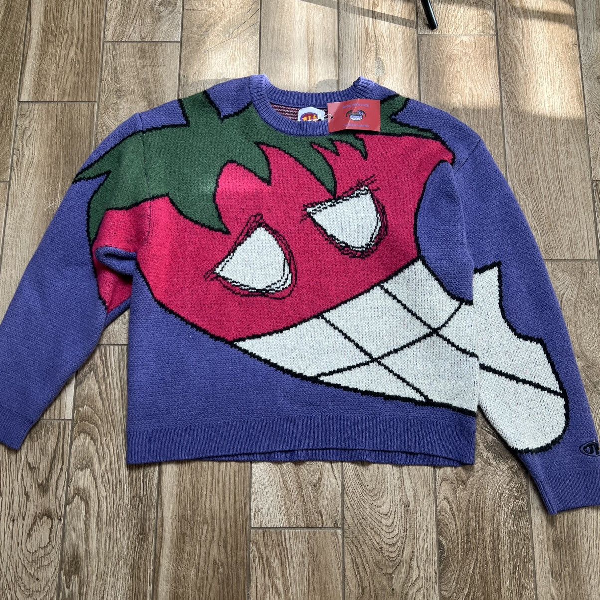 Japanese Brand Jayden Huang Bite Sweater Brand New With Tags Size US M / EU 48-50 / 2 - 1 Thumbnail