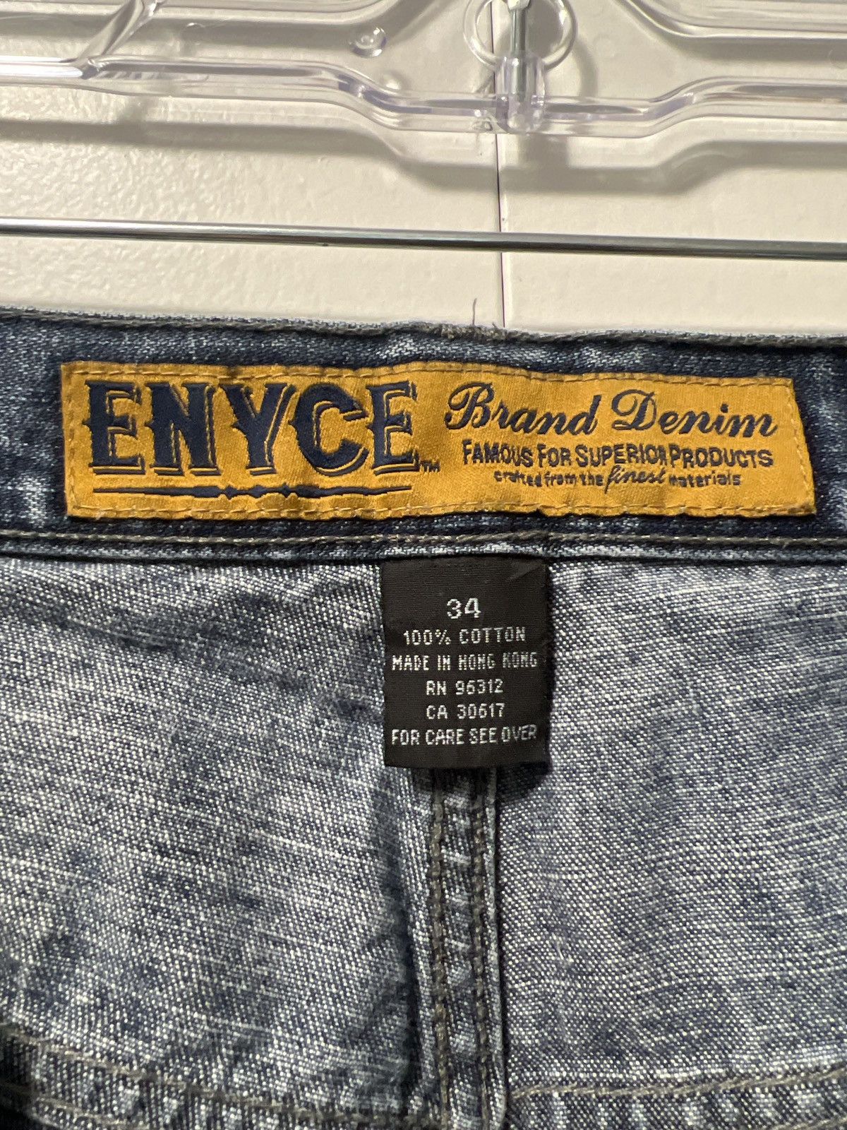 Vintage Y2K Enyce Baggy Denim Size 34 Size US 34 / EU 50 - 2 Thumbnail