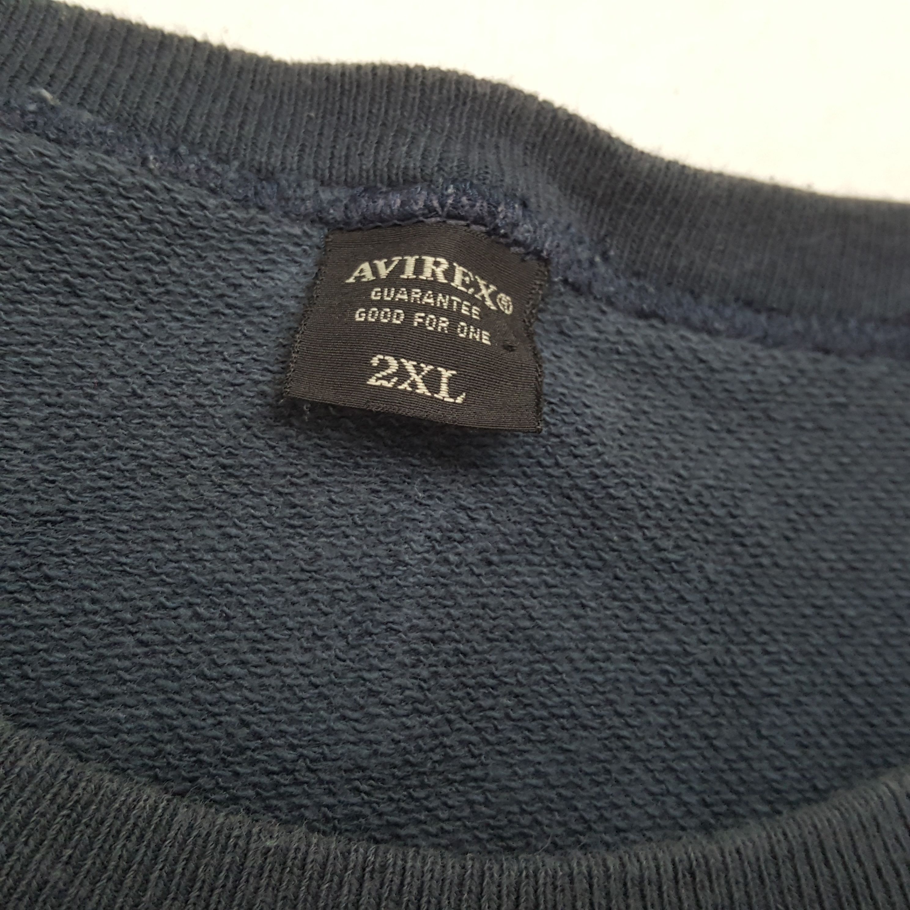 Avirex × Vintage AVIREX NYC Big Spell Out Design Sweatshirt Size US L / EU 52-54 / 3 - 10 Thumbnail