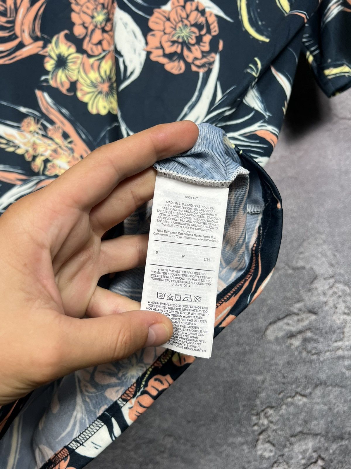 Nike Nike Club America 2021 All Over Floral Print Trainig Jersey Size US S / EU 44-46 / 1 - 6 Thumbnail