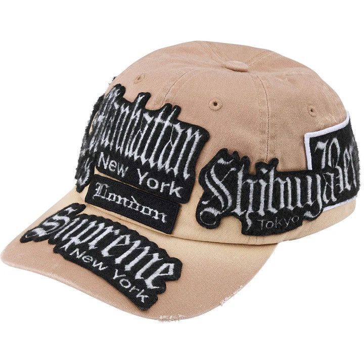 Supreme Supreme City Patches 6-Panel (SS26) Tan Size ONE SIZE - 4 Thumbnail