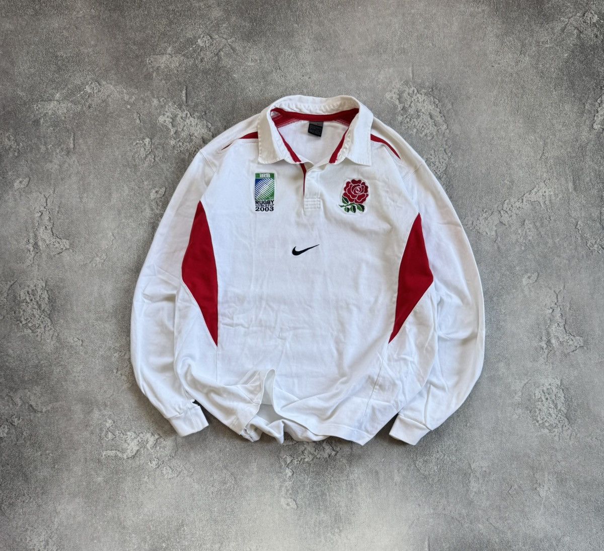 Nike Nike XXL IRB Rugby 2003 England sweatshirts jumper vintage Size US XXL / EU 58 / 5 - 1 Thumbnail