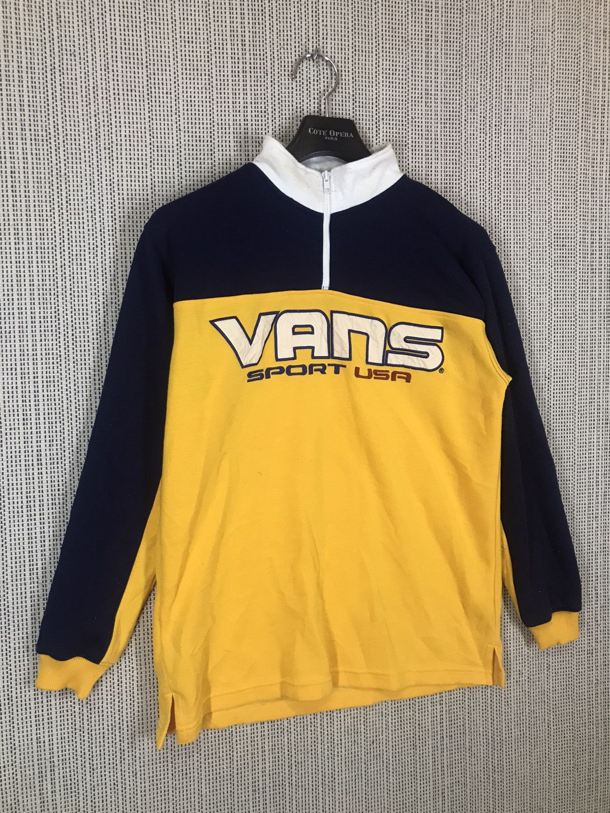 Vans × Vintage ‼️VINTAGE VANS SPORT USA SPELLOUT SWEATER ‼️ Size US M / EU 48-50 / 2 - 2 Thumbnail