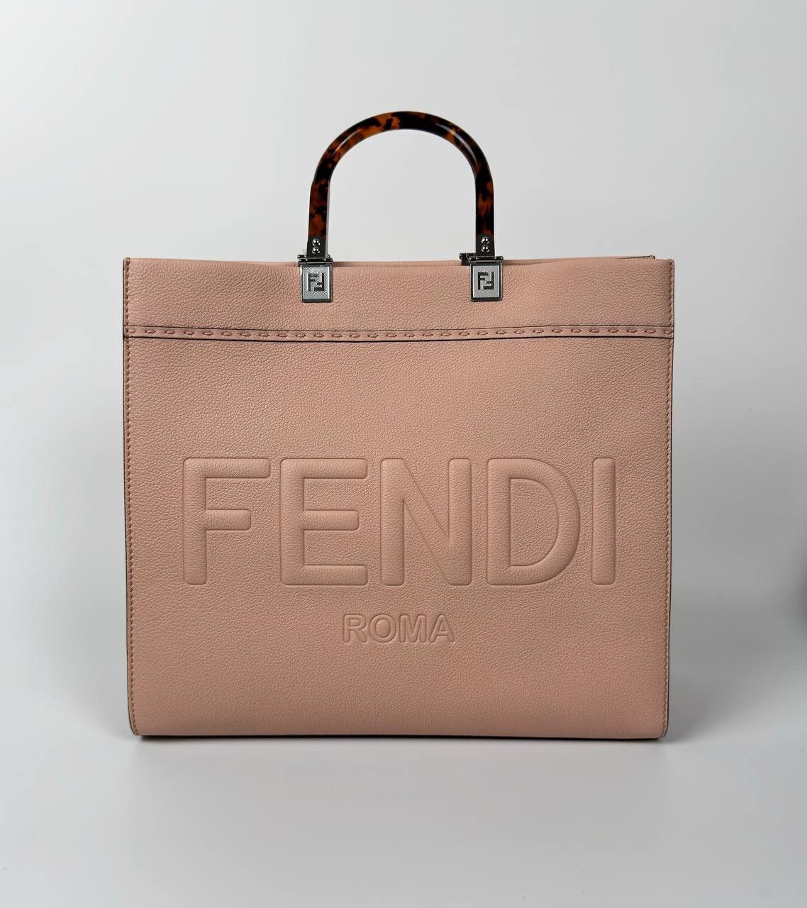 Fendi Fendi Sunshine Leather tote bag Size ONE SIZE - 1 Thumbnail