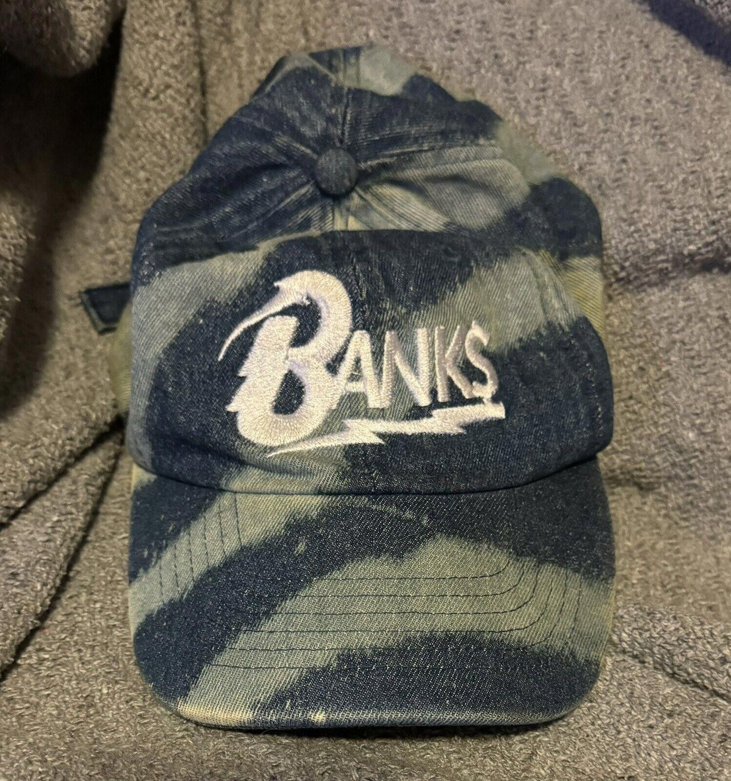 Designer Banks Oregon Tie Dye Denim Blue Baseball Cap Size ONE SIZE - 1 Thumbnail