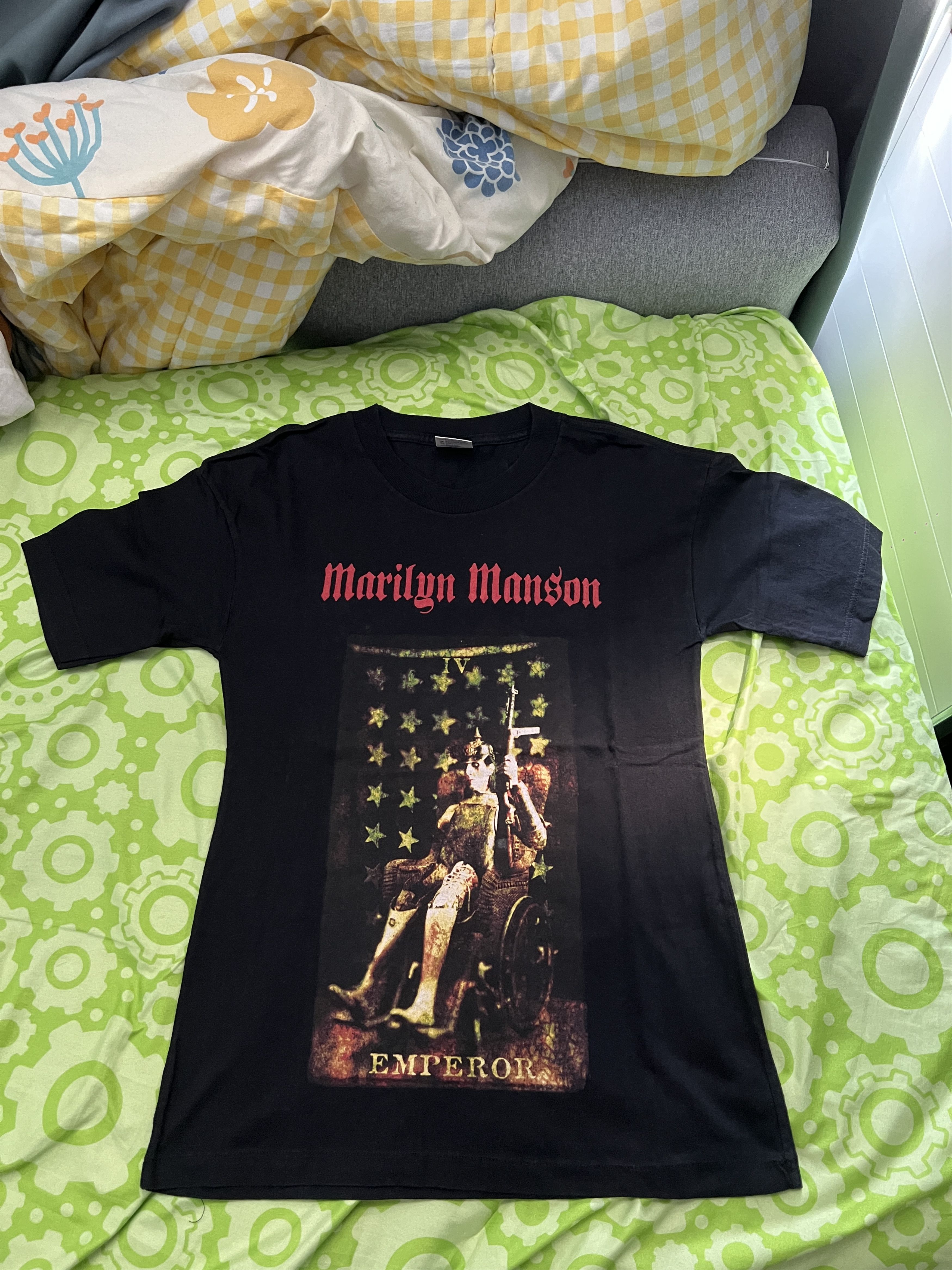 Band Tees × Marilyn Manson Vintage Marilyn Manson tee Size US S / EU 44-46 / 1 - 1 Thumbnail
