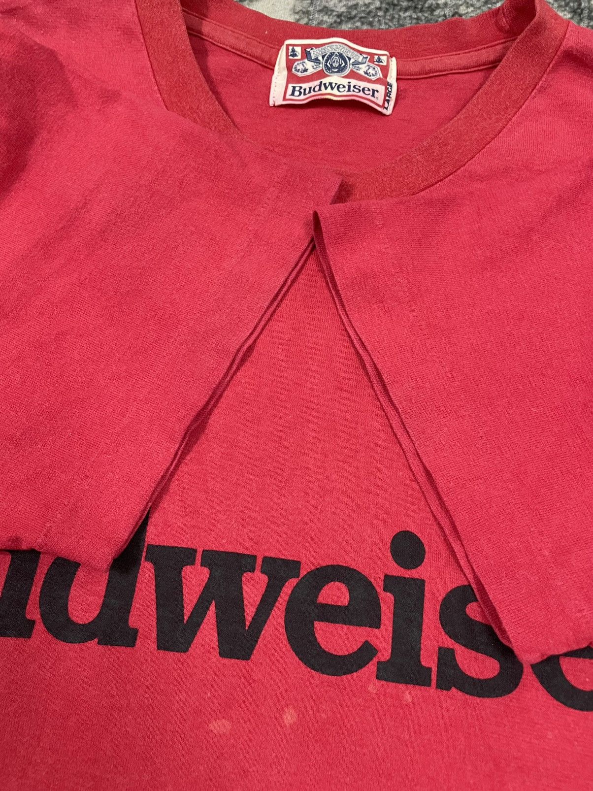 Budweiser VINTAGE BUDWIEISER TEE Size US L / EU 52-54 / 3 - 4 Thumbnail