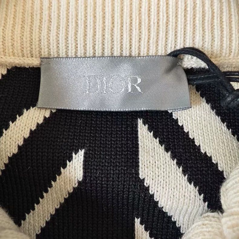 Dior Dior dior logo print high-neck knit pullover-2507 Size US M / EU 48-50 / 2 - 3 Thumbnail