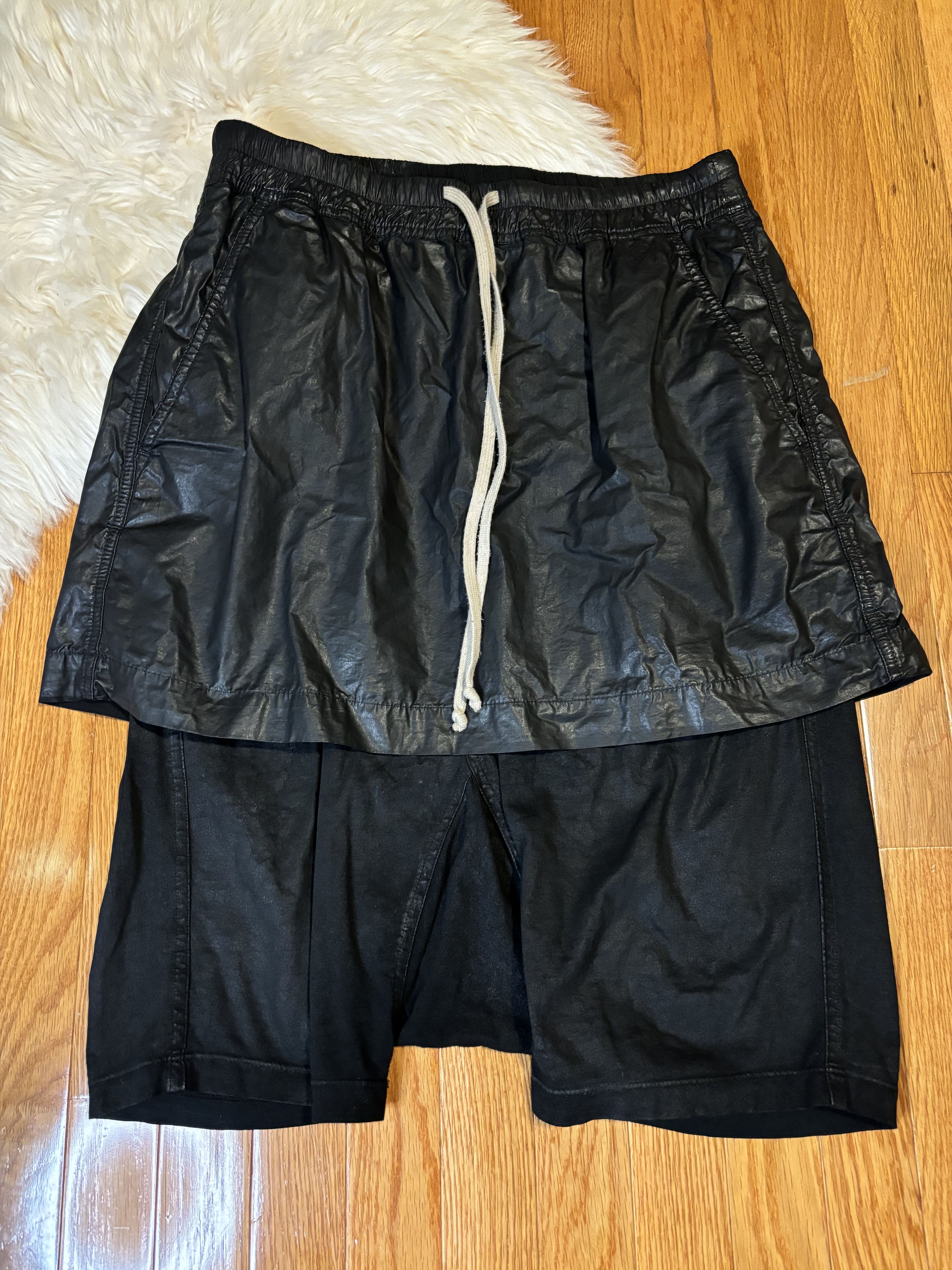 Rick Owens × Rick Owens Drkshdw Rick Owens waxed Astaire Pods