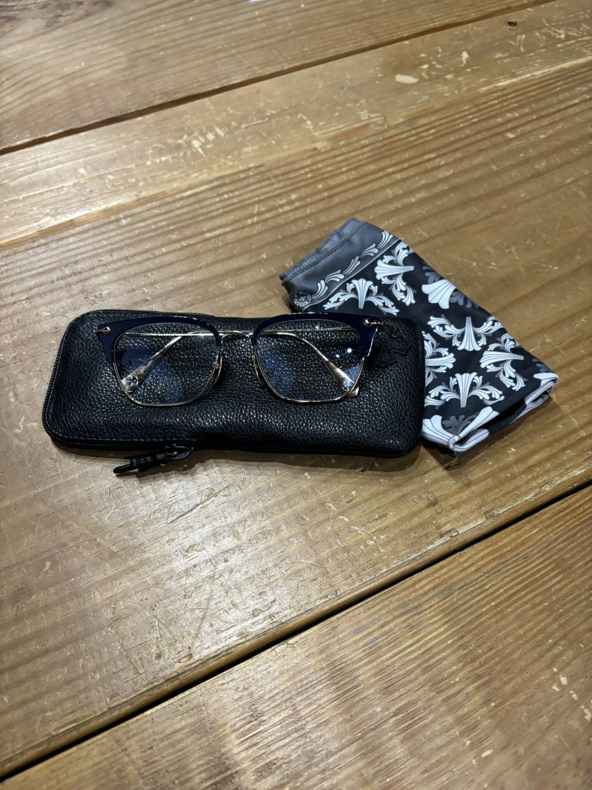 Chrome Hearts Chrome Hearts Glasses SLUNTRADICTION Size ONE SIZE - 1 Thumbnail