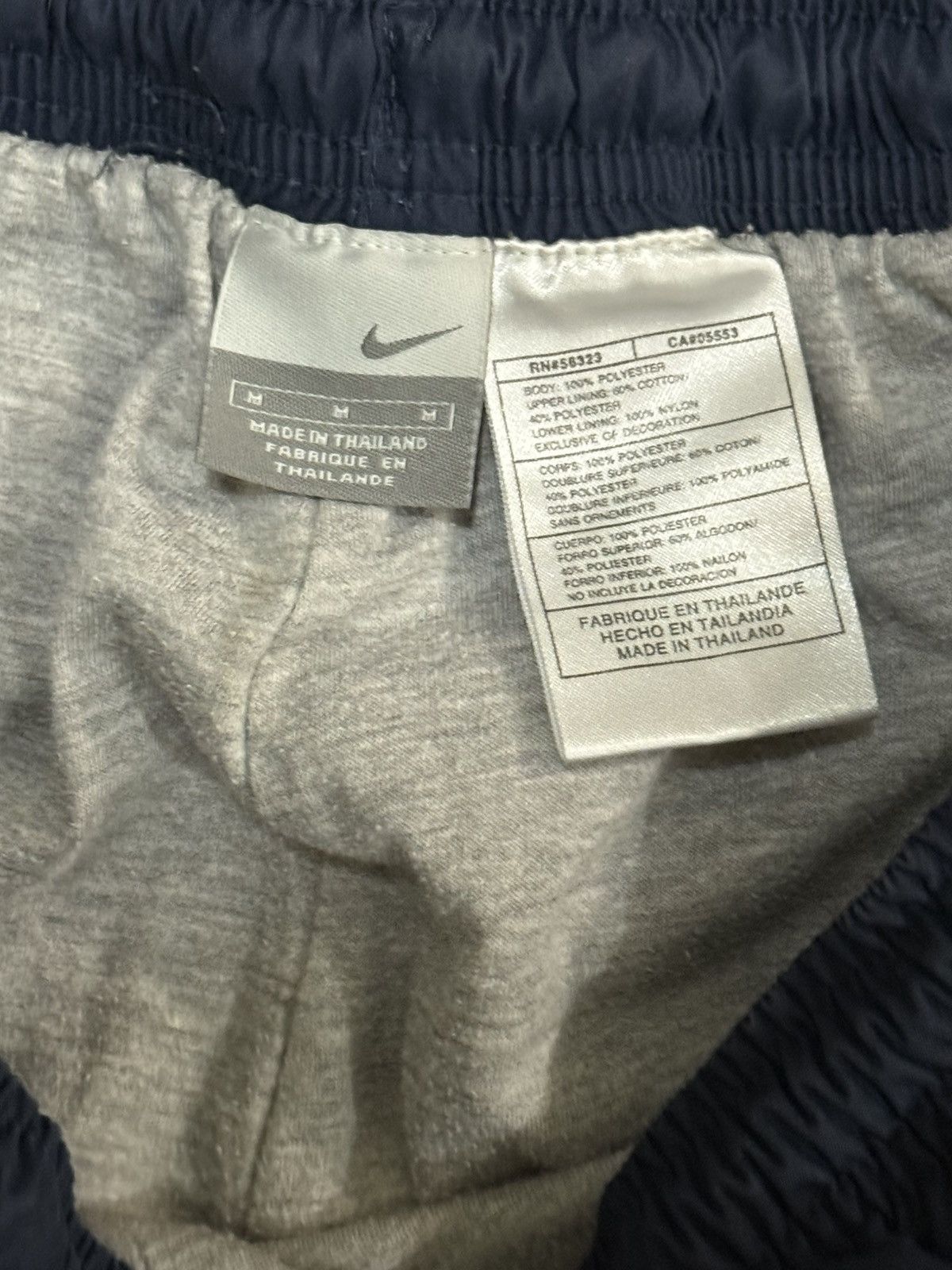 Nike Blue and Navy Nike Track Pants Size US 30 / EU 46 - 3 Thumbnail