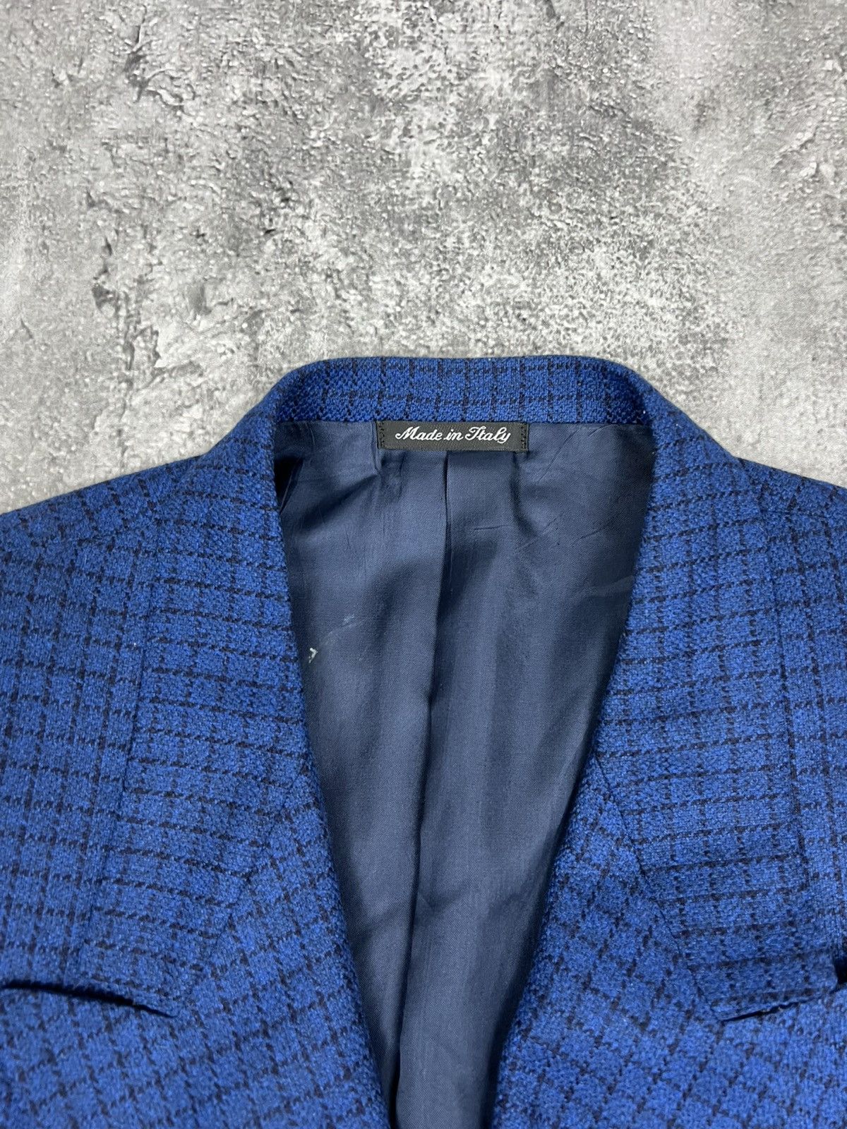Pal Zileri Pal Zileri Loro Piana Blue Blazer Classic Size 42R Size 42R - 4 Thumbnail