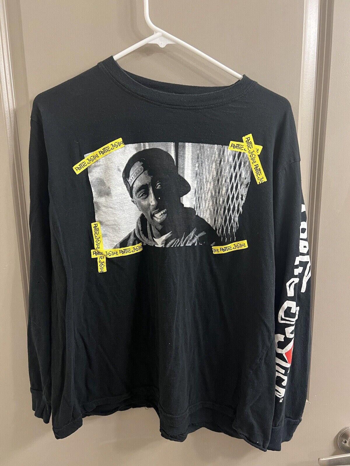 Designer 2 Tupac Shakur T-shirts Medium Hip Hop Poetic Justice Size US M / EU 48-50 / 2 - 1 Thumbnail