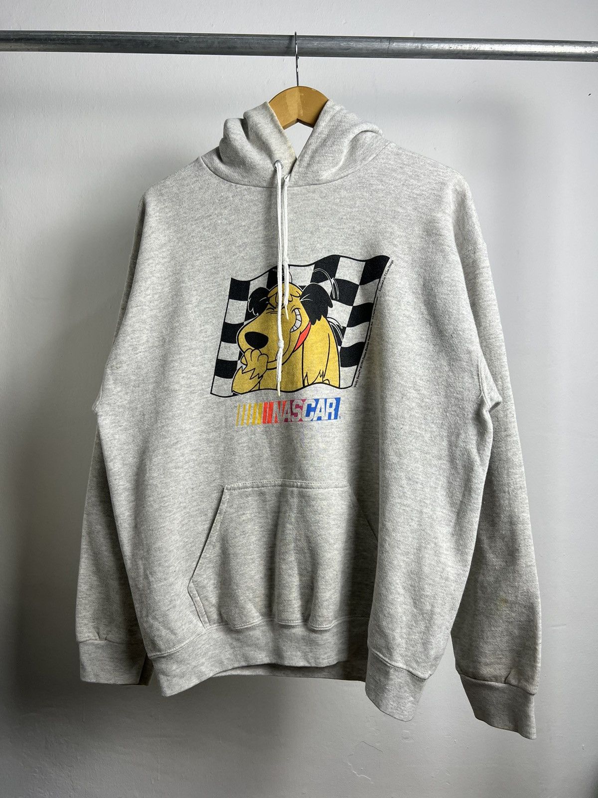 Cartoon Network × Vintage Vintage 1994 Wacky Races X Nascar Pullover Hoodie Size US L / EU 52-54 / 3 - 1 Thumbnail