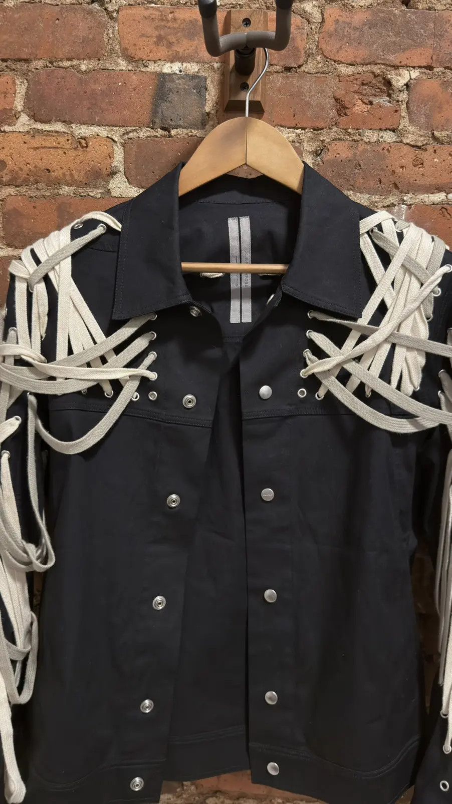 Rick Owens SS20 Tecuatl Megalace Worker Jacket Size US M / EU 48-50 / 2 - 3 Thumbnail