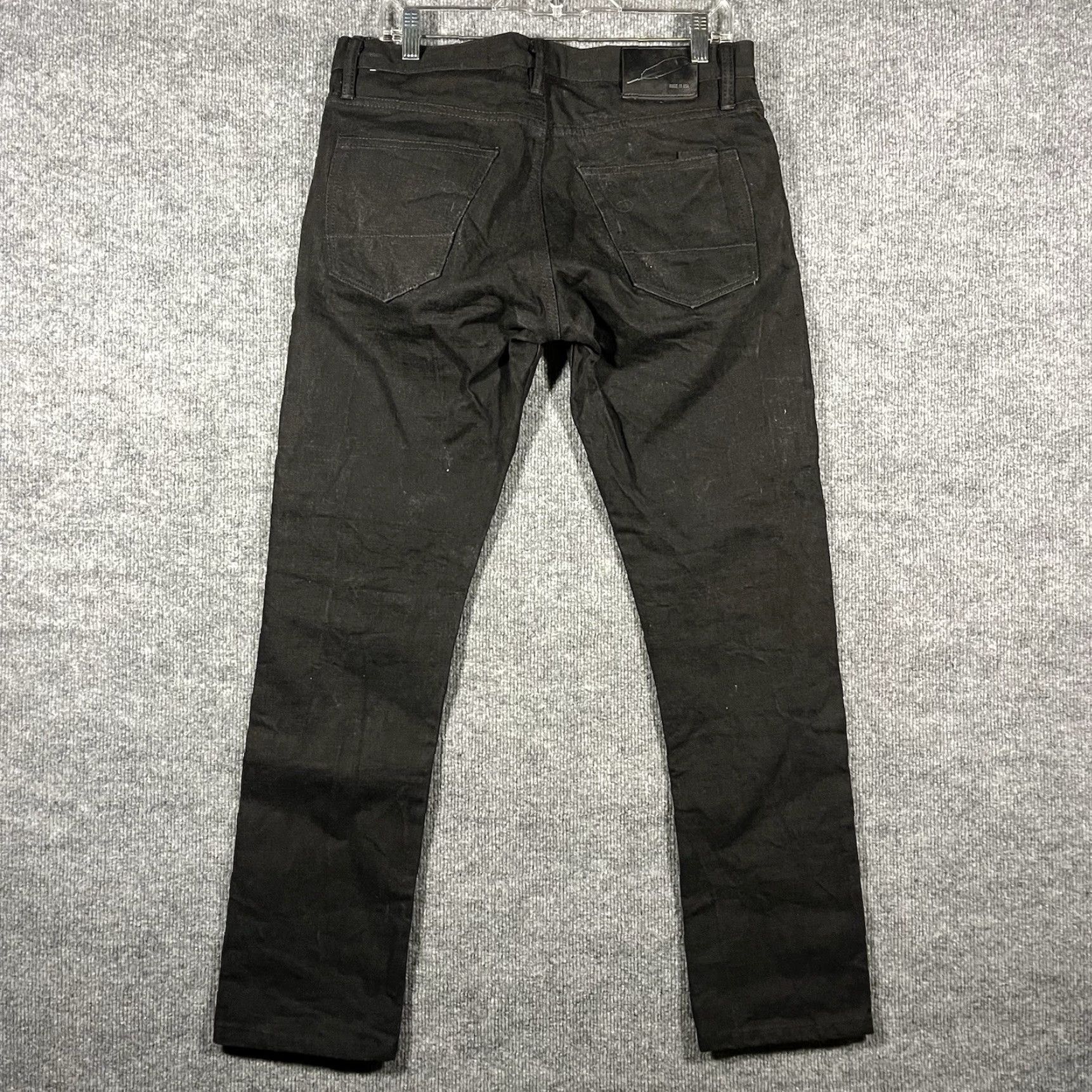 The Territory Ahead RGT Rogue Territory Jeans SK Slim Straight Japan Men 32x30 Black 31 Regular Color Black Mens 32 Inseam 30 Actual Size US 31 - 4 Thumbnail