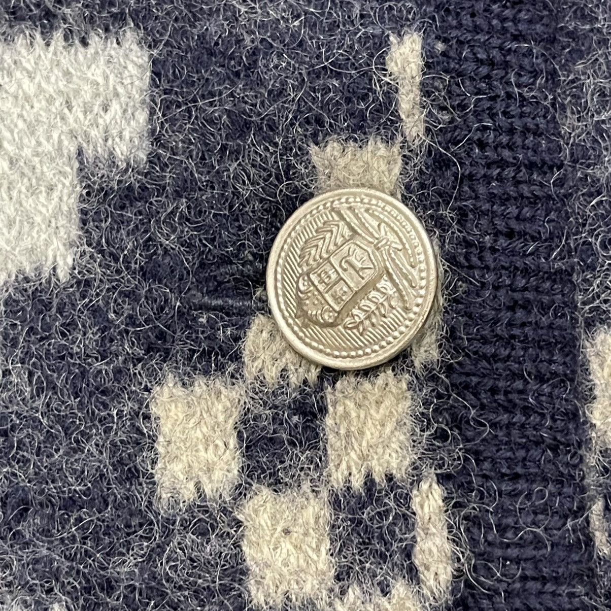 Native Vintage Vino Rouge Aztec Design Native Wool Button Jackets Size M / US 6-8 / IT 42-44 - 13 Thumbnail
