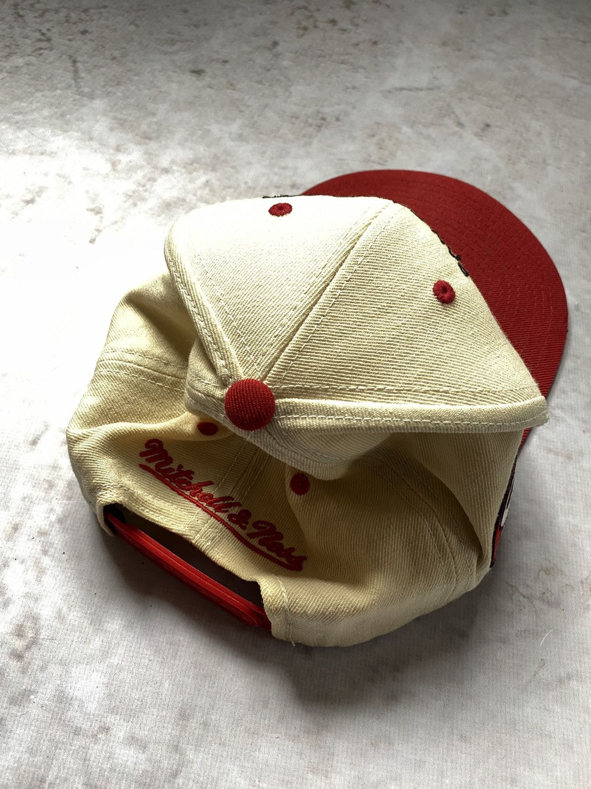 Hat Club × Mitchell & Ness × NFL Mitchell & Ness NFL Vintage San Francisco 49Ers Hat Size ONE SIZE - 4 Thumbnail