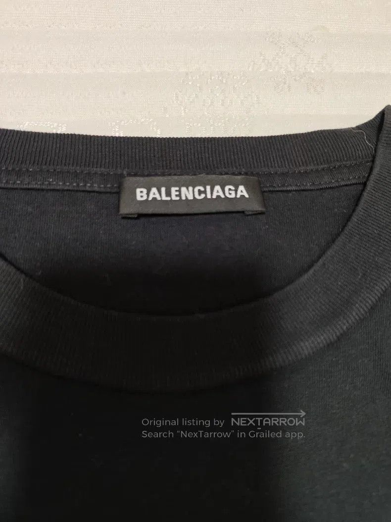 Balenciaga Balenciaga Black Short Sleeve T-Shirt Size US M / EU 48-50 / 2 - 3 Thumbnail