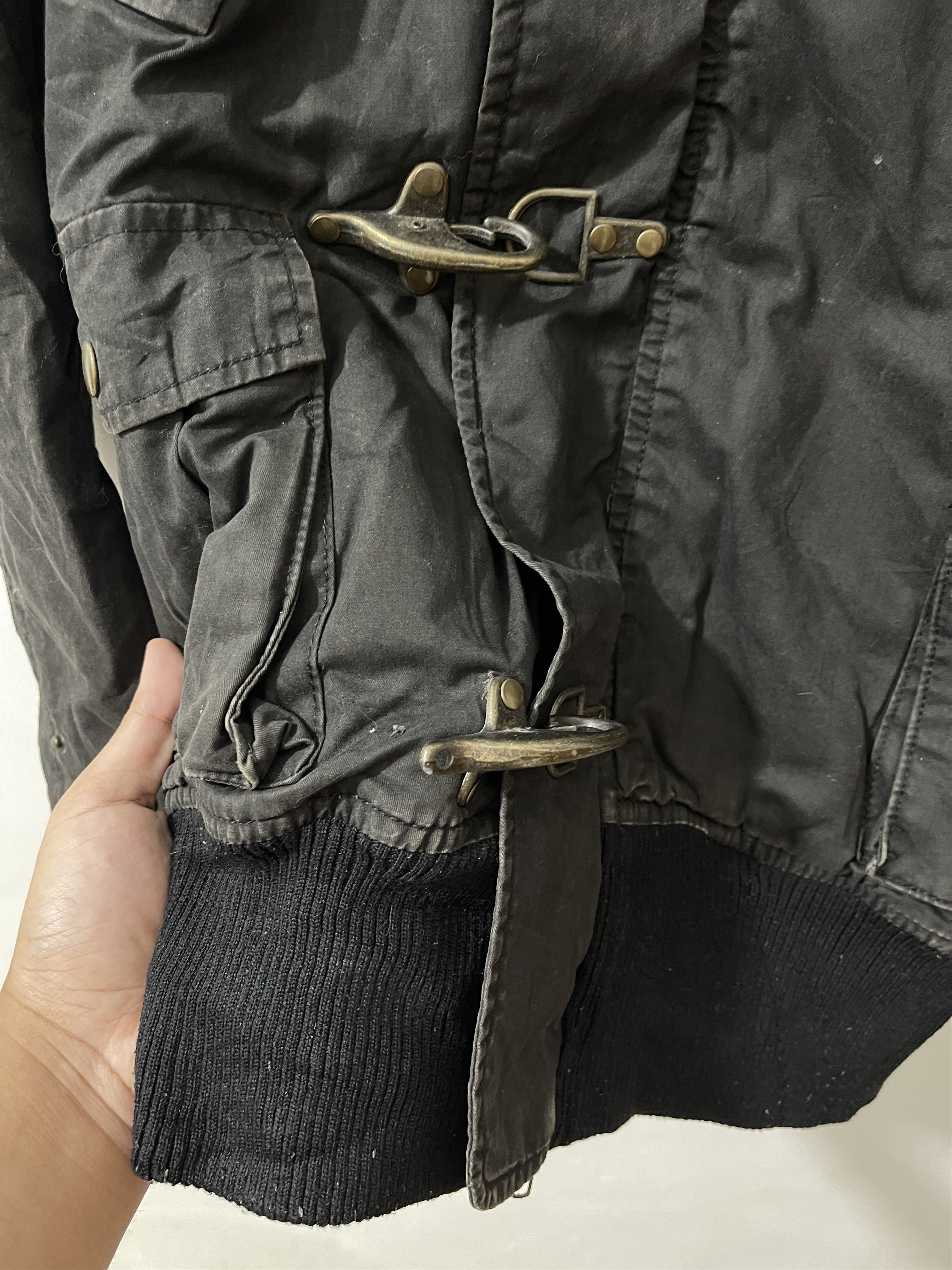 Japanese Brand 2000s Vence Japan Archive Fur Fireman Clasp Vkei Jacket Size US M / EU 48-50 / 2 - 3 Thumbnail