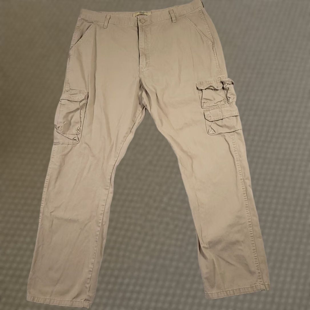 Wrangler Wrangler Cargo Pants Mens 40x32 Khaki Beige Relaxed Fit Workwear Outdoors Size US 40 / EU 56 - 1 Thumbnail