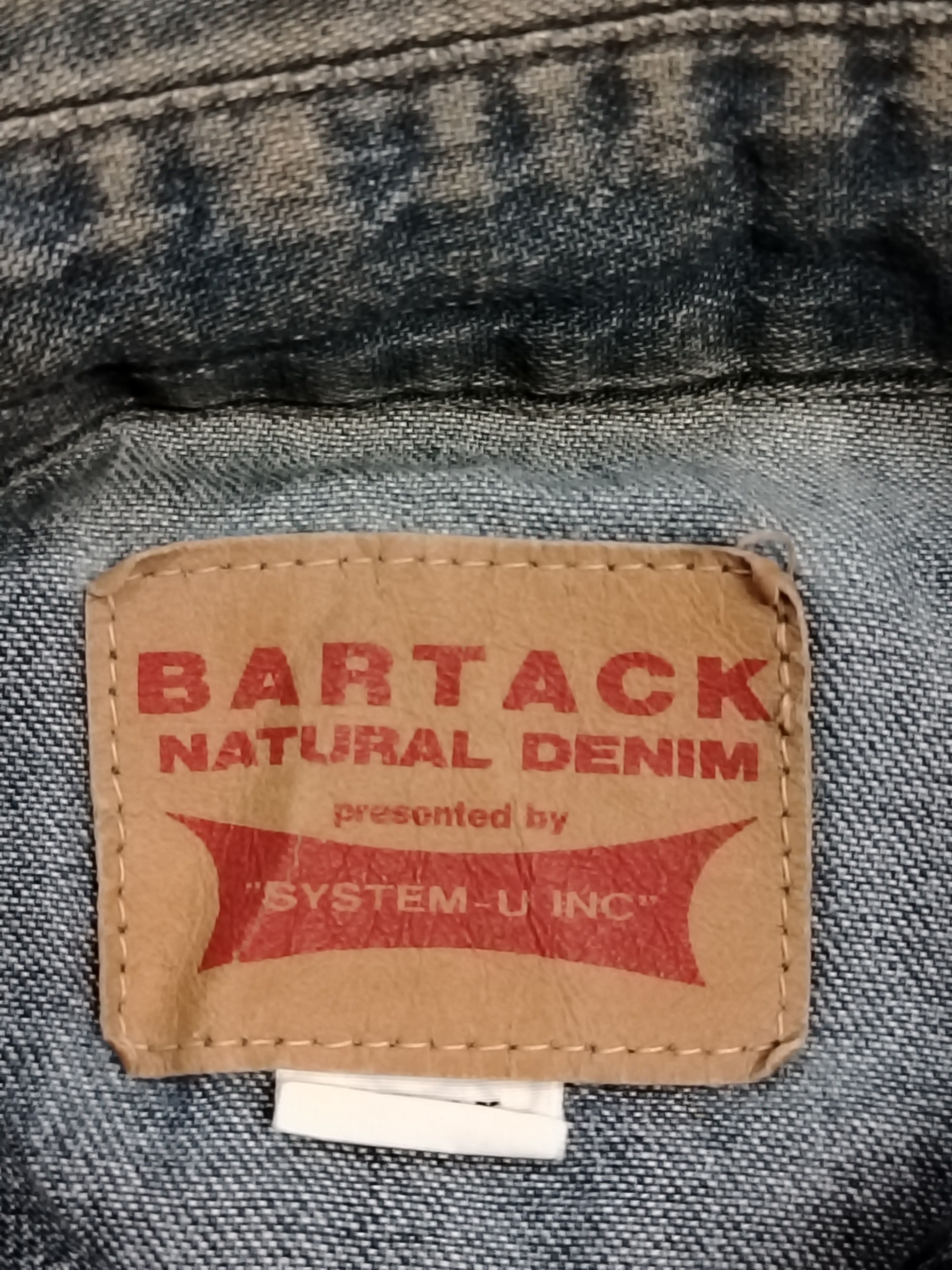 Japanese Brand Bartack denim shirt Size US L / EU 52-54 / 3 - 4 Thumbnail