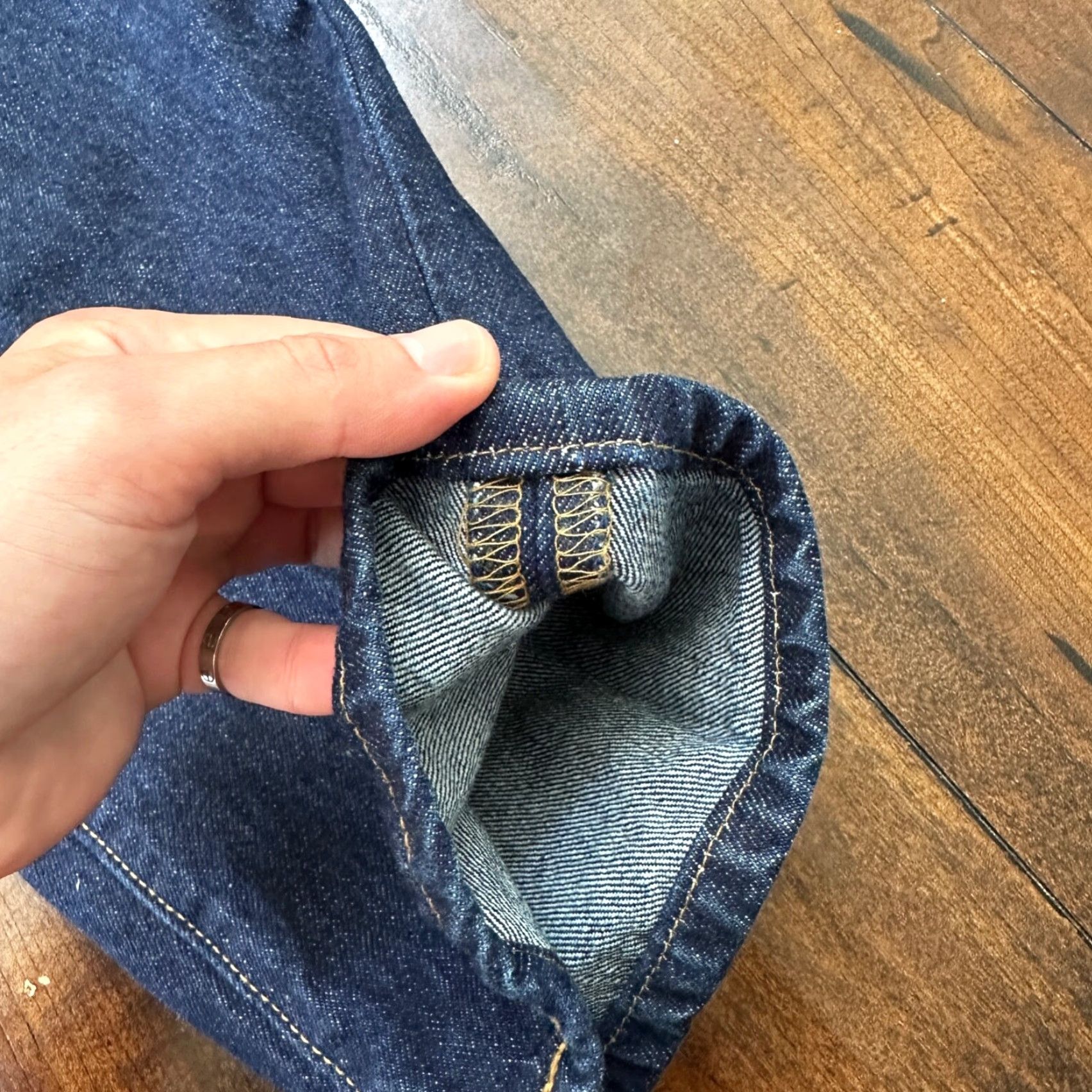 Levi's VINTAGE Levi's 501 Jeans Mens 34x32 Dark Wash Denim Straight 90s 2000s Classic Comfort Size US 34 / EU 50 - 4 Thumbnail