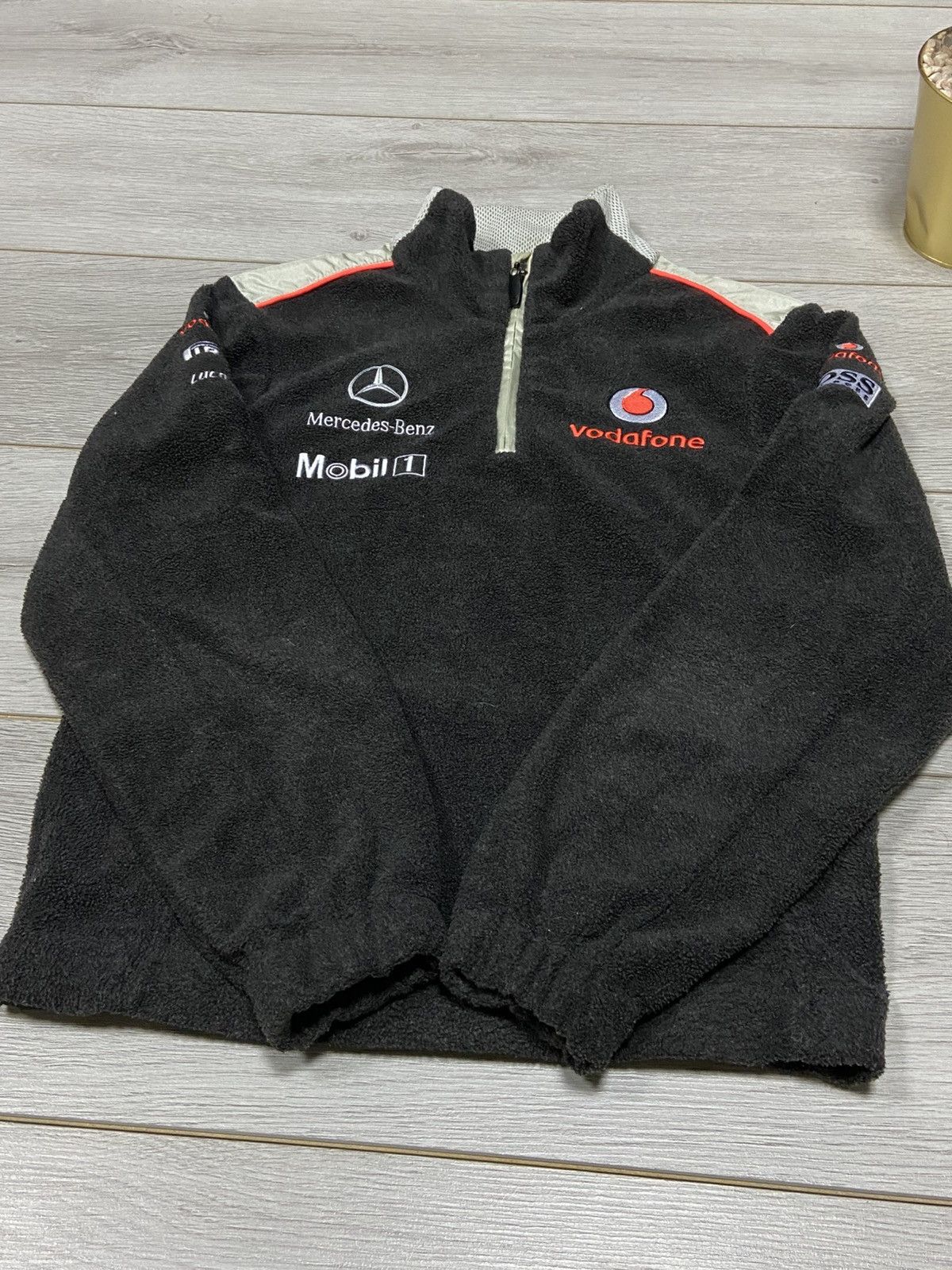 Hugo Boss Mercedes Mclaren Boss Vodafone vintage Half Zip 1/4 fleece Size US XS / EU 42 / 0 - 5 Thumbnail